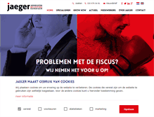 Tablet Screenshot of jaeger.nl